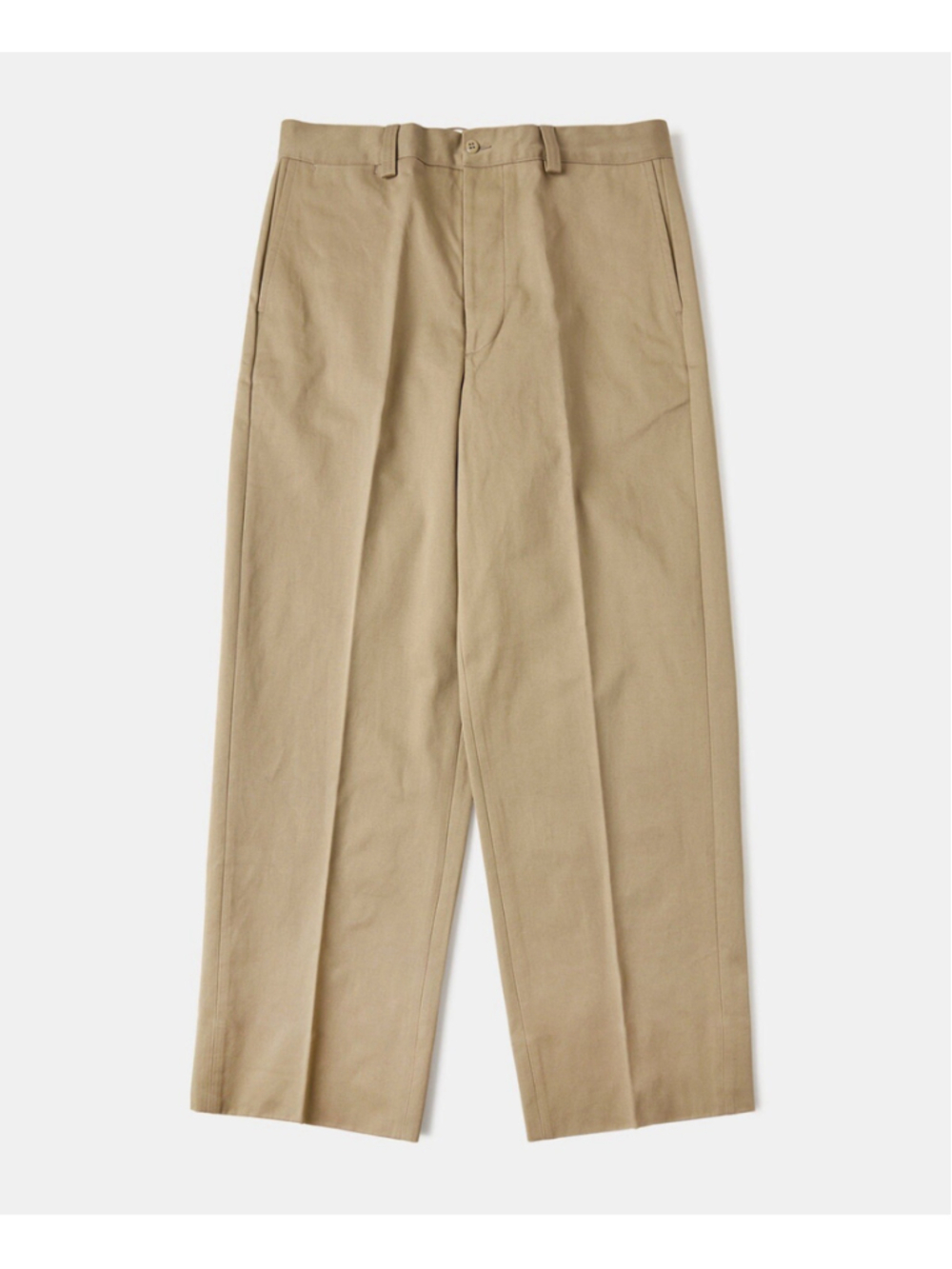 Lot 829 1940s High-Waisted Work Trousers - Khaki Militora 32